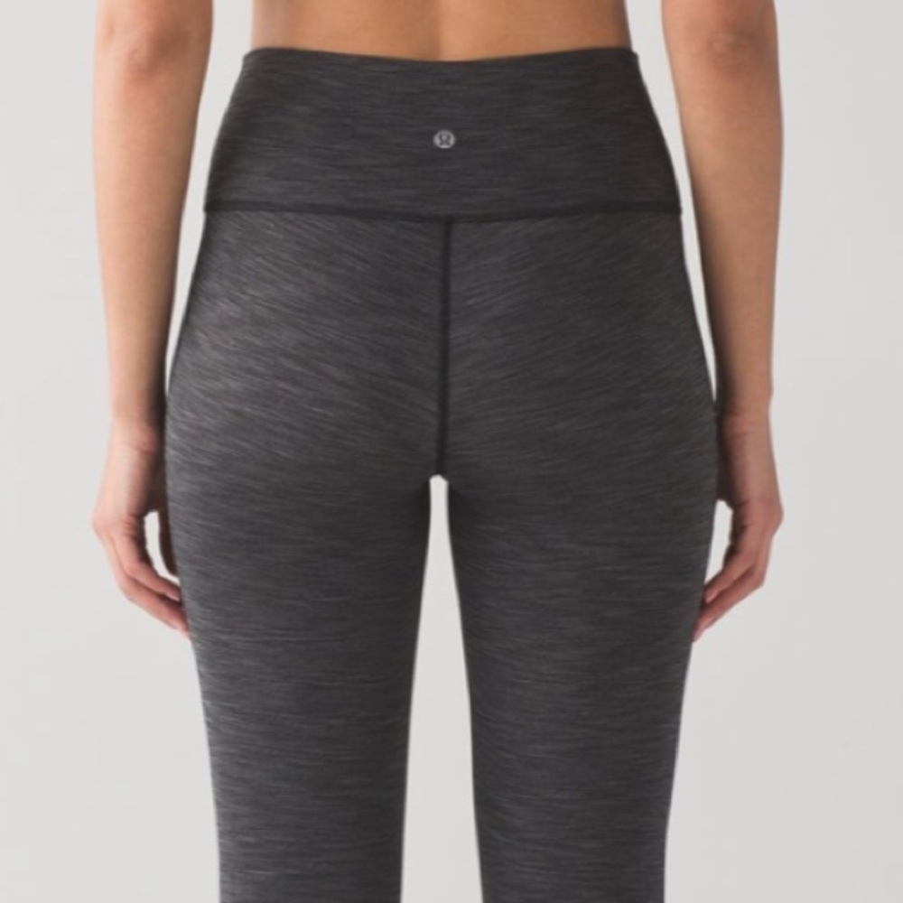Lululemon High Times Pant - Heathered Black